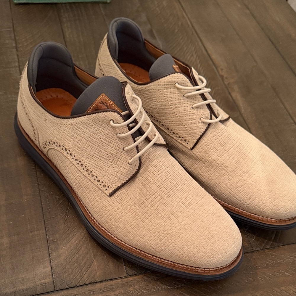 Martin Dingman Men's Countryaire Suede Plain Toe Oxford